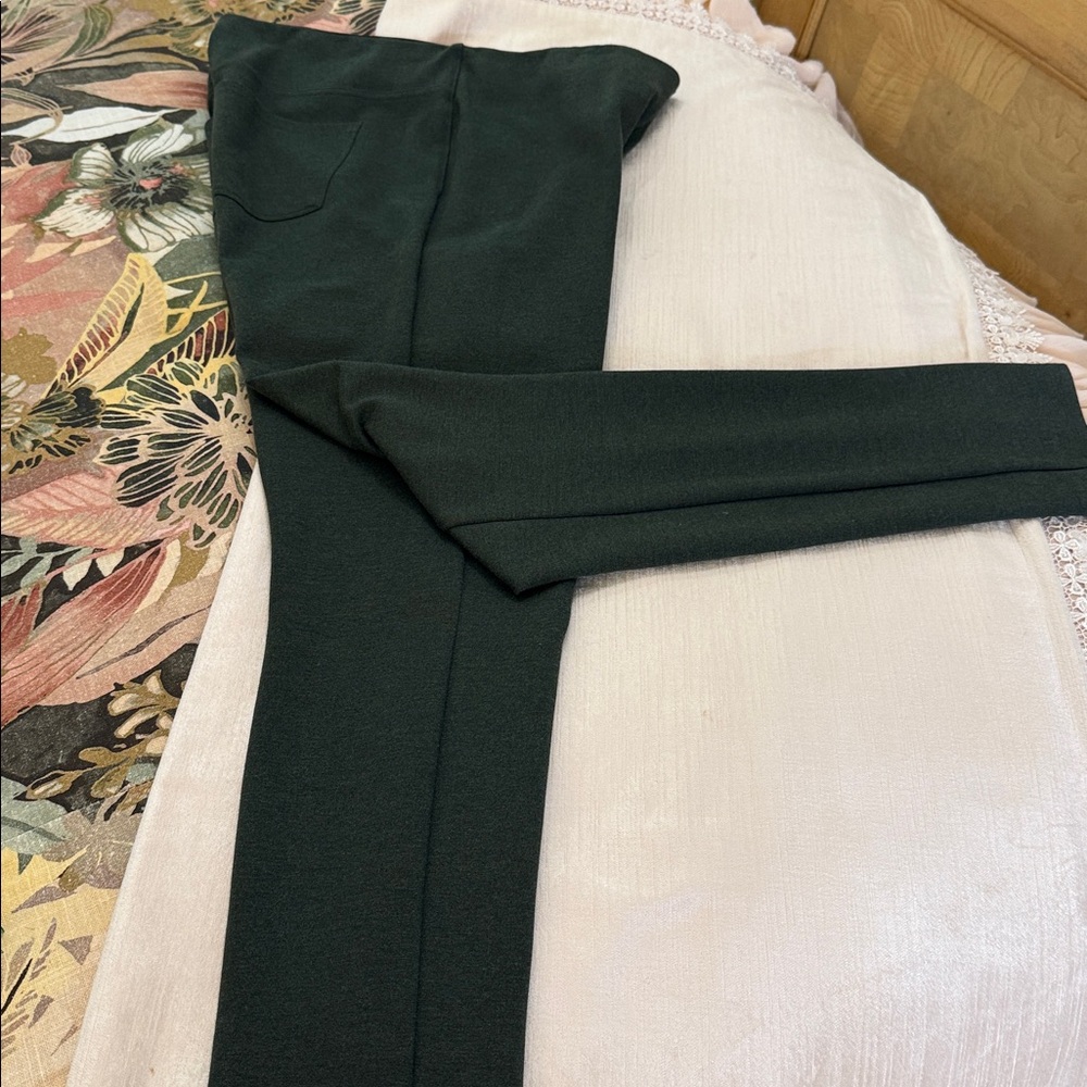 Soft Surroundings Olive Green Pants